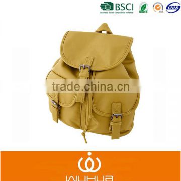 cheap and nice pu backpack for girl wholesale