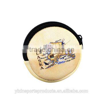customized neoprenen coin case purse key case