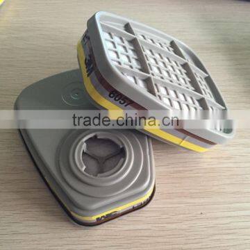 3M 6057 gas filter box/Cartridge filtler 6057 use with 3m half / full face gas mask 6800/6200/7502