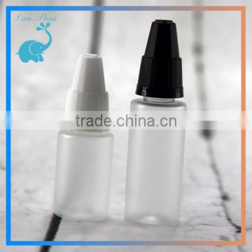 high quality PET plastic bottle with chilrpoof cap China Supplier empty plastic bottles made in China for eliquid