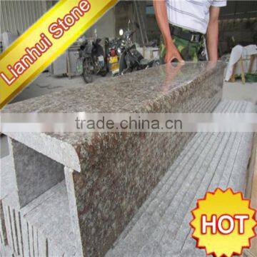 outdoor bullnose granite steps G687