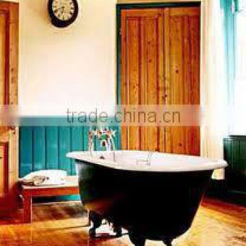 supplier sell Classical bath tub/burliness cast iron bath tub HYQ-I-5