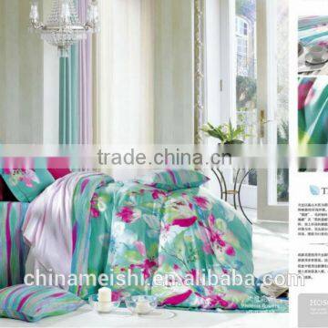 Made in P.R.C Lastest design for wedding King size Tencel bed linens