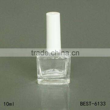 classic design 10ml square custom nail polish remover bottle