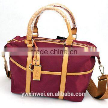 Popular simplicity Ladies Satchel,high quality nylon fashion lady shoulder bag