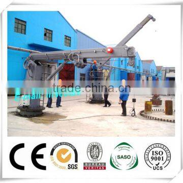 Marine Electric Hydraulic Hose Handling Crane, Hydraulic Pipe Hose Handling Marine Crane Deck Crane