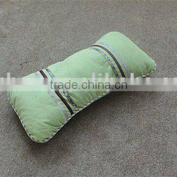 mixed colors short plush cushion