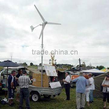 Roof Installation 500W/1kW/2kW Micro Wind Turbine Generator photo-5