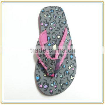 Wholesale leopard women flipflop girls fashion slipper