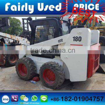 Japan made Bobcat skid loader S130 S150 S180 of front loader S180,mini loader S180 good condition front loader S180 Best seller