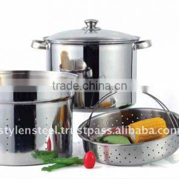 Food Steamer with Stainless Steel