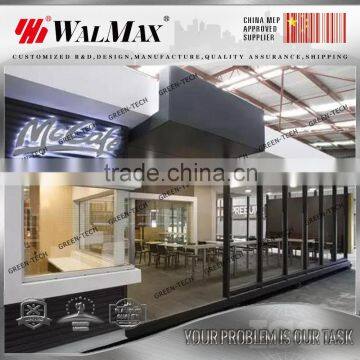 CH-WH039 china house prefabricated glass house for coffee shop