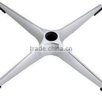 Four star aluminum chair base/leg base for Salon chair /chair parts/chair components 50mm axis