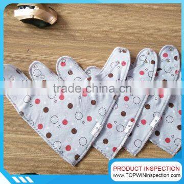 Baby bandana bib Inspection Service in China