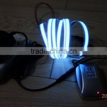 AC110V-240V Sound control Inverter lighting decoration White 1500mmX10mm EL tape