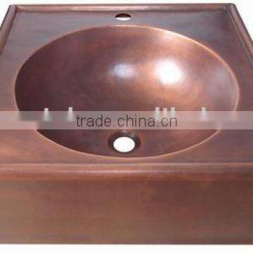 apron copper bathroom sinks