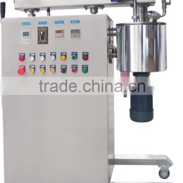 50L honey mixer /vacuum emulsifying mixer /bottom discharge agitator tank