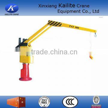 Small duty lifting machine hydraulic floor cranes