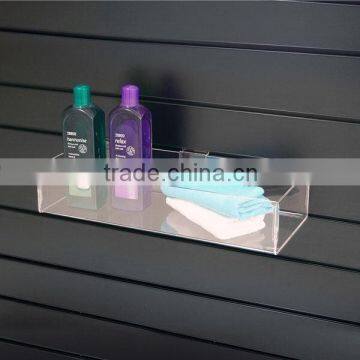 2014 hot selling clear acrylic hat display stand shelf