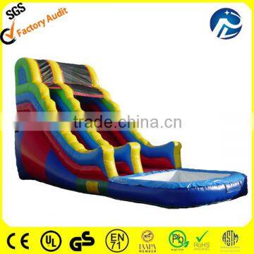 simple normal inflatable water slide/inflatable summer games