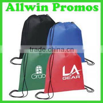 Wholesale Bulk Customized Logo Cheap Promotional Drawstring Bags