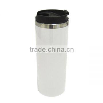 14oz Heat Transfer 3d sublimation custom Printing White Sports Travel Stainless Steel Water Bottle