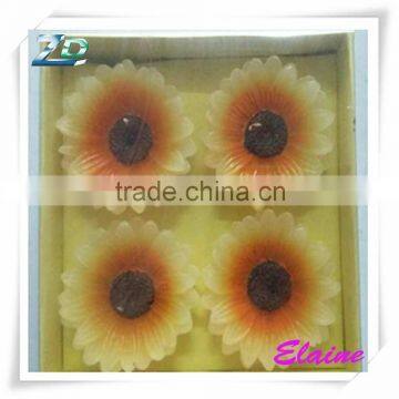 hot sell new design tealight candle flower shaped packaging