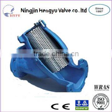 stainless steel cf8m y strainer with ductile iron