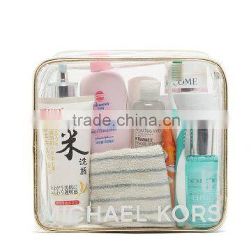 clear vinyl pvc zipper bag