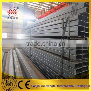 factory price steel pipes weight rectangular steel tube