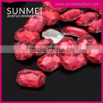 New Fashion Point Back Acrylic Stone for Toy