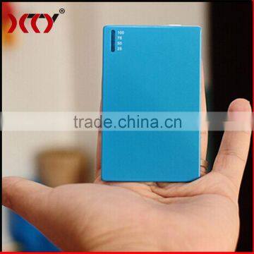 2014 New Hot power bank credit card size micro usb battery charger
