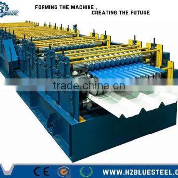 China Factory Steel Double Layer Roll Forming Machines / Cheap Steel Double Layer Roll Forming Machine