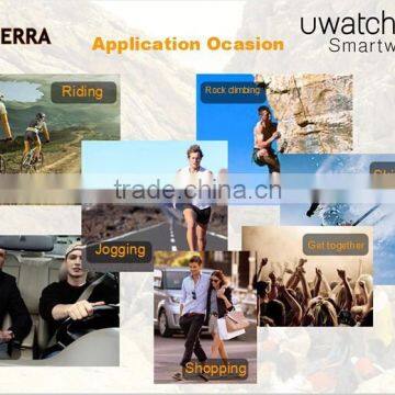 2015 New IP68 Waterproof/Dustproof/Shockproof U Watch U TERRAWatches Bluetooth Smartwatch photo-3