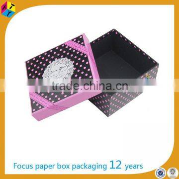 recycled paper gift box custom cardboard packaging