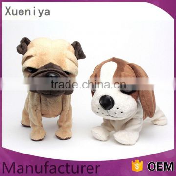 China Wholesale Newest Custom Soft Electrical Repeat Talking Plush Dog