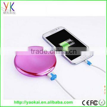 2016 Hot selling best quality Mobile Power Bank 2600mah with Metal Housing