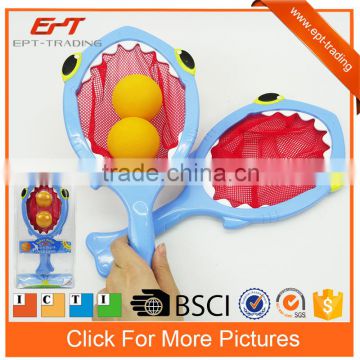 Kids boom ball sport toys beach paddle racket bat toys