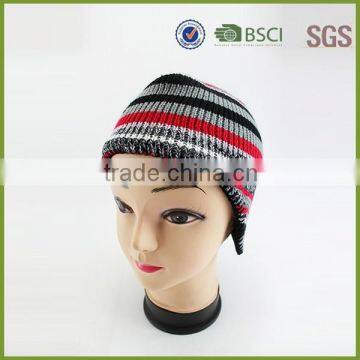 Custom Design Beanies100% Wool Beanies Knitted Cap,crocheted Knitted Cap photo-2