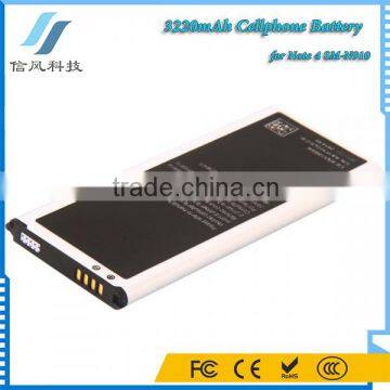 3220mAh Cellphone Battery for Samsung Note 4 SM-N910