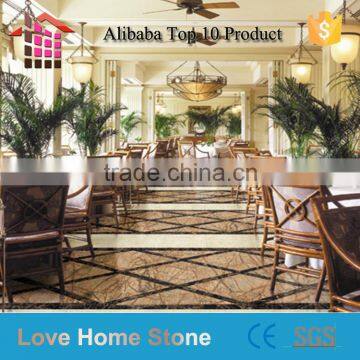 Love Home Tile High Quality Rain Forest Brown Marble for sale