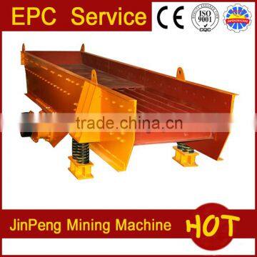 Chute feeder used in mining industry, gold ore chute feeding machine