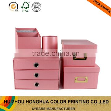 High quality handmade customized office stationery file decoration with school file