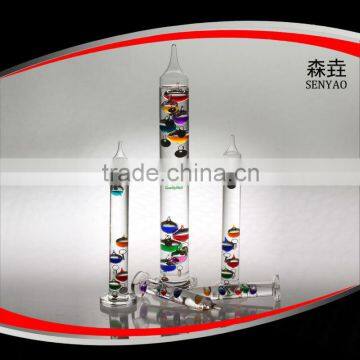 10-gold-balls Galileo Thermometer