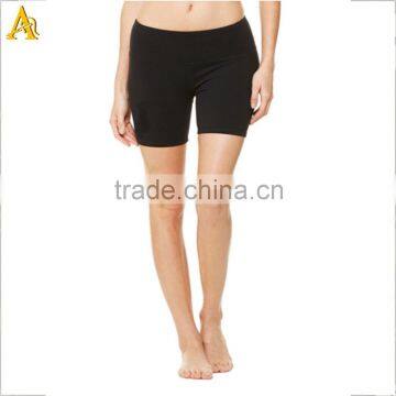 Custom black fitness compression shorts crossfit shorts