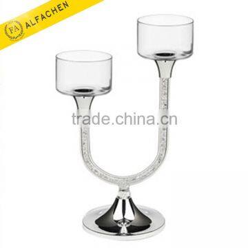 Wholesale Wedding Centerpiece High Quality Glass Candle Holder