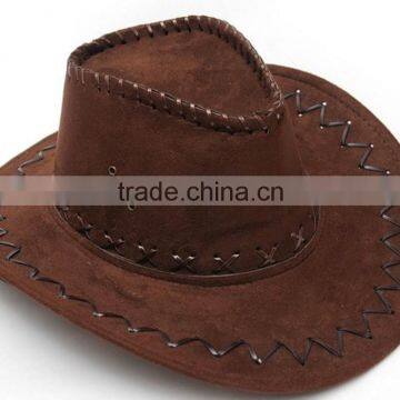 GENUINE LEATHER Cowboy Hat Western COWBOY Hat HAND MADE!