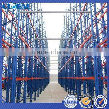 Selective Pallet Racking of multi-layer system/blue and orange racking