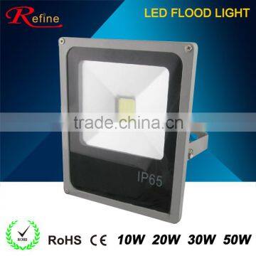 cob led flood light 50w 30W 20W 10W 800 lumen ultrathin led flood light