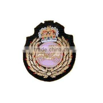 Hand Embroidered Badges , Emblems , Crest , Insignias , Patches